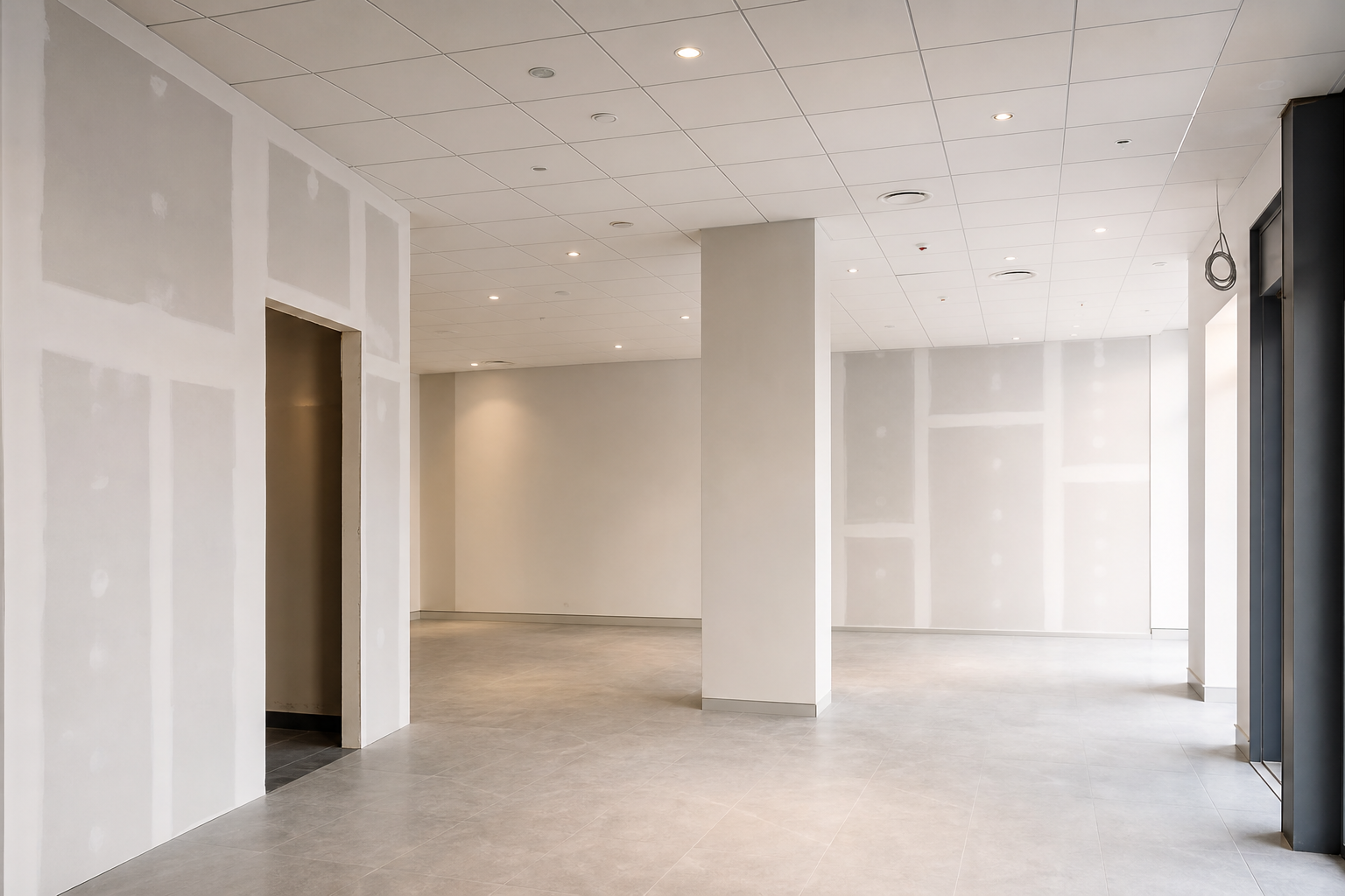 Retail unit dry lining — Durham